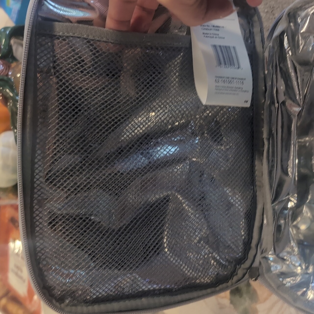 Arctic Zone Pro Expandable Lunch Pack Gray and Orange Lunch Bag - Picture 11 of 12
